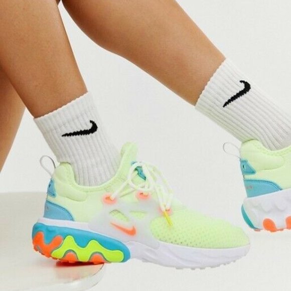 Nike Shoes - Nike Presto React Sneaker Running Shoe Barely Volt